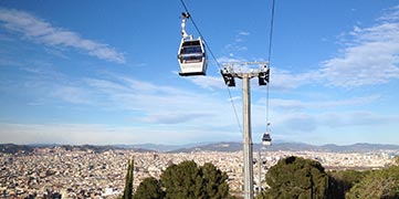 Barcelona Montjuic cable railway