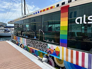 Barcelona port Vell shuttle 