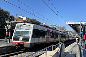 line S4 train Barcelona