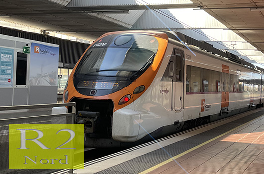 Barcelona aeroport train stop