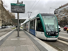 line T2 tram Barcelona