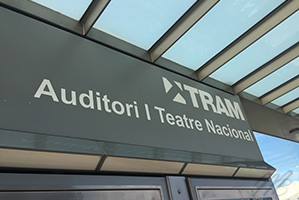 tram Auditori - Teatre Nacional Barcelona stop