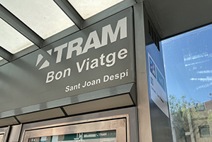 tram Bon Viatge Barcelona stop