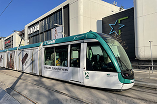 Ca n'Oliveres Barcelona tramway station