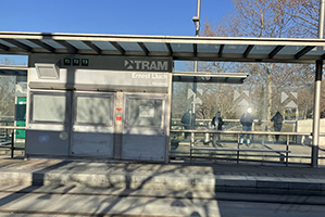 tram Ernest Lluch Barcelona stop