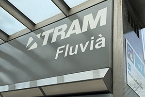 tram Fluvià Barcelona stop