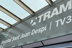 tram Hospital Sant Joan TV3 Barcelona stop