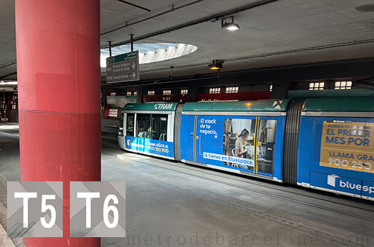 Sant Marti de Provençals Barcelona tramway station