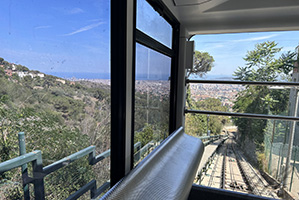 Funicular Vallvidrera Barcelona