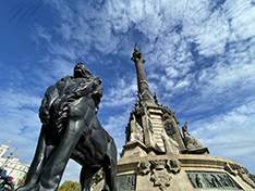 barcelona columbus monument