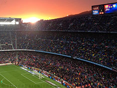 Barcelona camp nou stadium