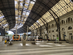 França train station in Barcelona