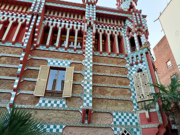 Barcelona Casa Vicens monument
