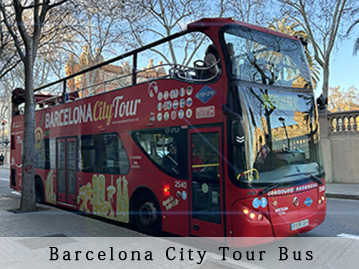 visit Barcelona by bus