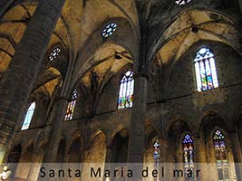 Santa Maria del mar Barcelona photos