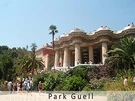 Barcelona park Guell photos