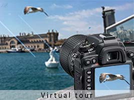 Barcelona virtual photos tour