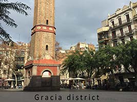 barcelona gracia district