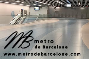 Barcelona Espanya metro stop