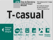 Barcelona metro t 10 trips price