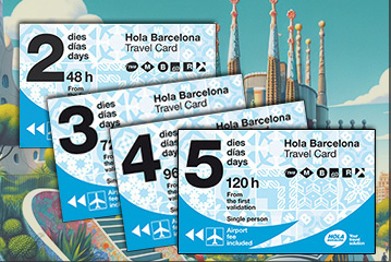 barcelona Hola unlimited metro cards