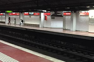 Barcelona Can Serra metro stop