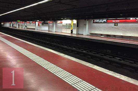 Can Serra Barcelona subway station