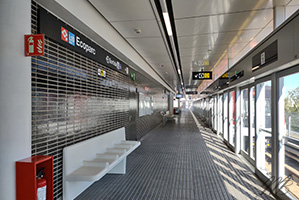 Barcelona Ecoparc metro stop