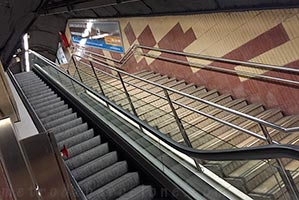 Barcelona subway green line