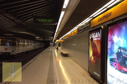barcelona llucmajor metro stop