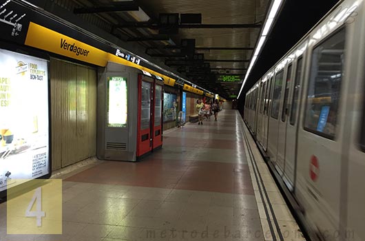 barcelona verdaguer subway station