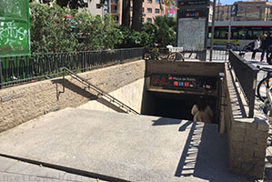 Barcelona Plaça de Sants subway station