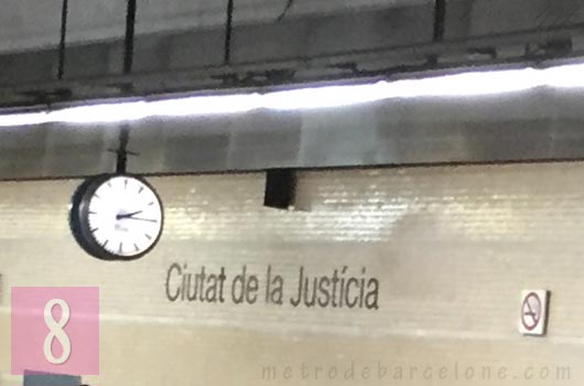 barcelona ildefons cerda metro station