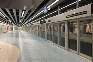 Barcelona metro airport line 9