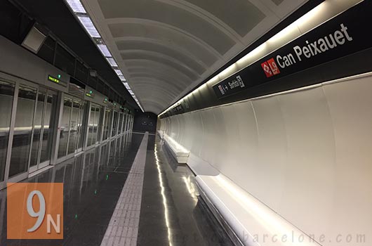 Barcelona metro Can Peixauet