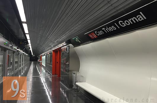 Barcelona metro Can Tries I Gornal