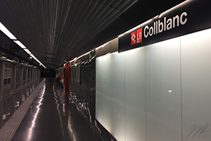 Barcelona Collblanc metro stop