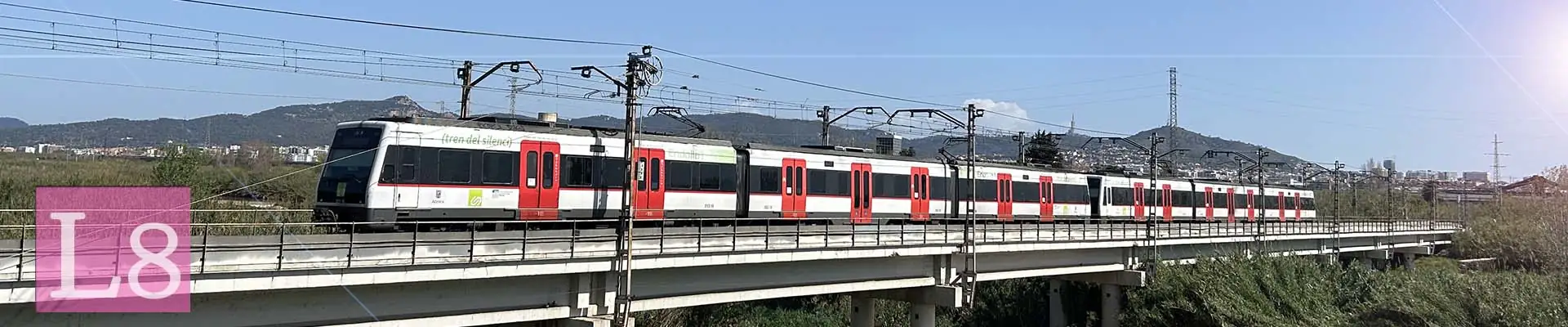 linea L8 del metro de Barcelona