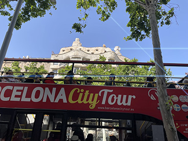 Visita a Barcelona en autobús