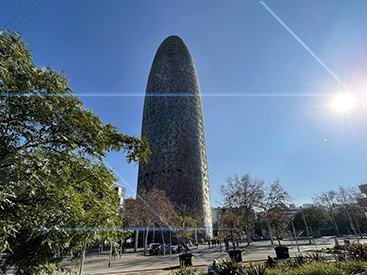 Mirador Plaza Glories Barcelona