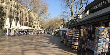 La Ramblas de Barcelona