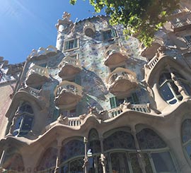 Barcelona Gaudi monument