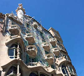 Casa Batllo monument Barcelona