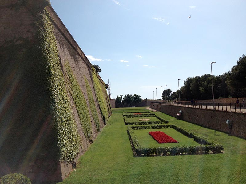 Barcelona castillo montjuic fotos