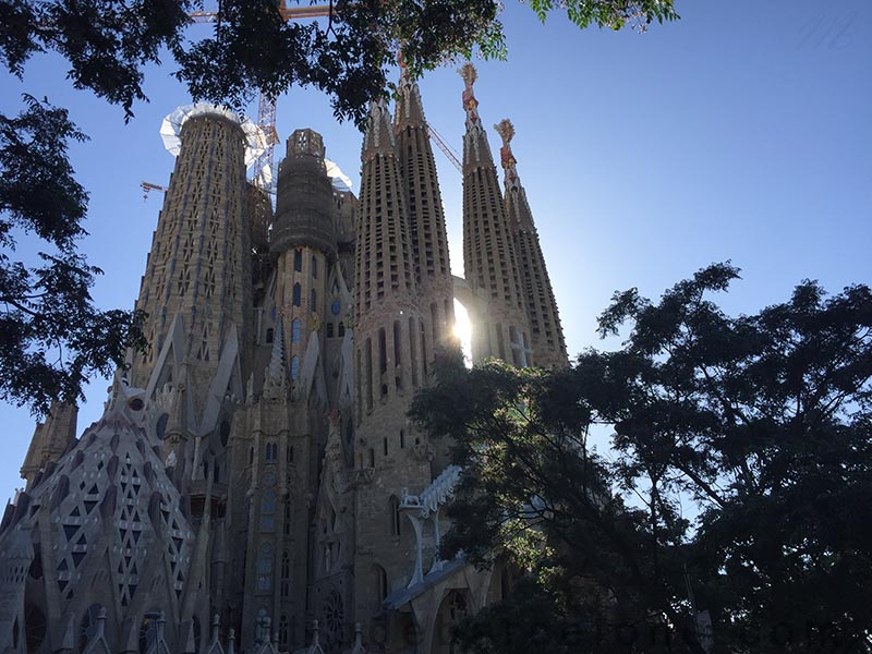 Barcelona Sagrada Familia metro