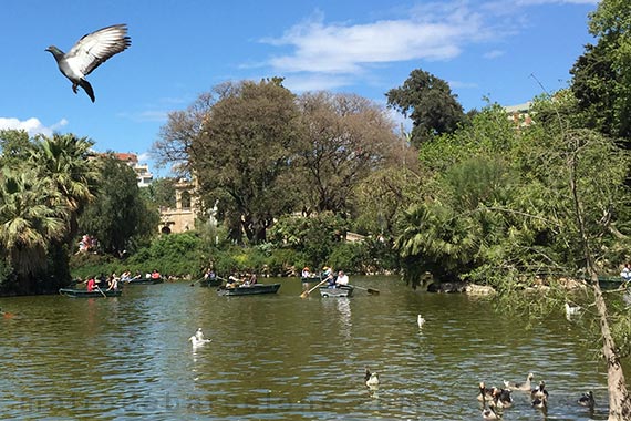 parques de Barcelone