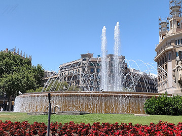 Plaza de Cataluña de Barcelona
