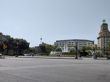 Plaza Cataluña Barcelona