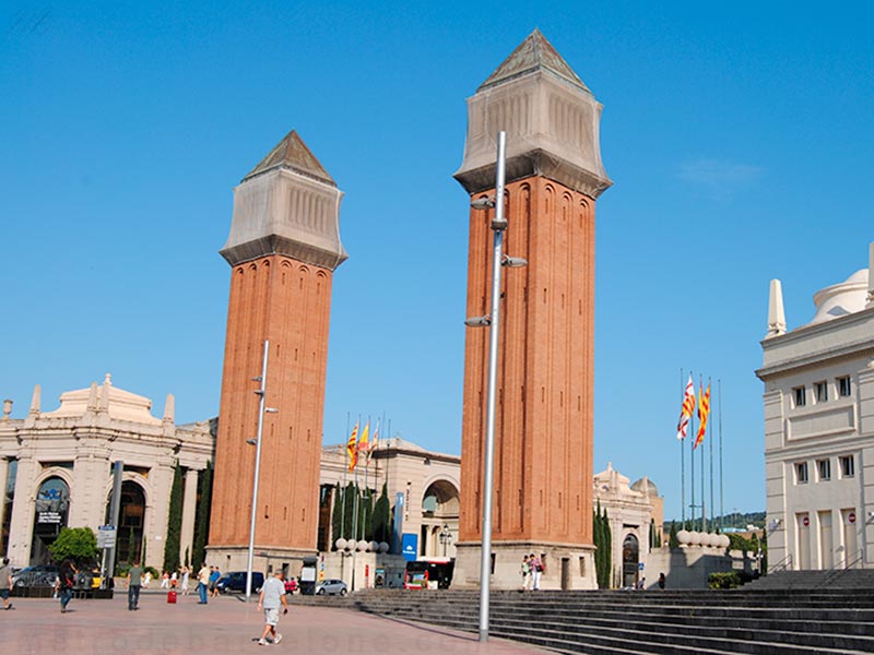 fotos plaza España Barcelona