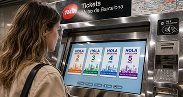 transporte publico ilimitado en Barcelona